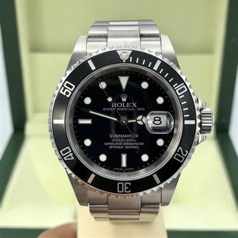 rolex submariner 2006 prezzo|rolex submariner 16610 year.